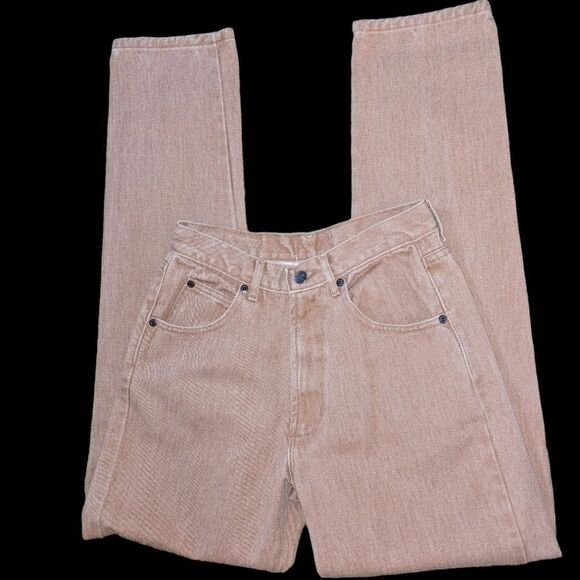 Calvin Klein 80s vintage tan jeans size 6 - Picture 2 of 12